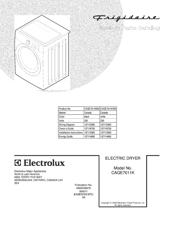 Diagram for CAQE7011KW0
