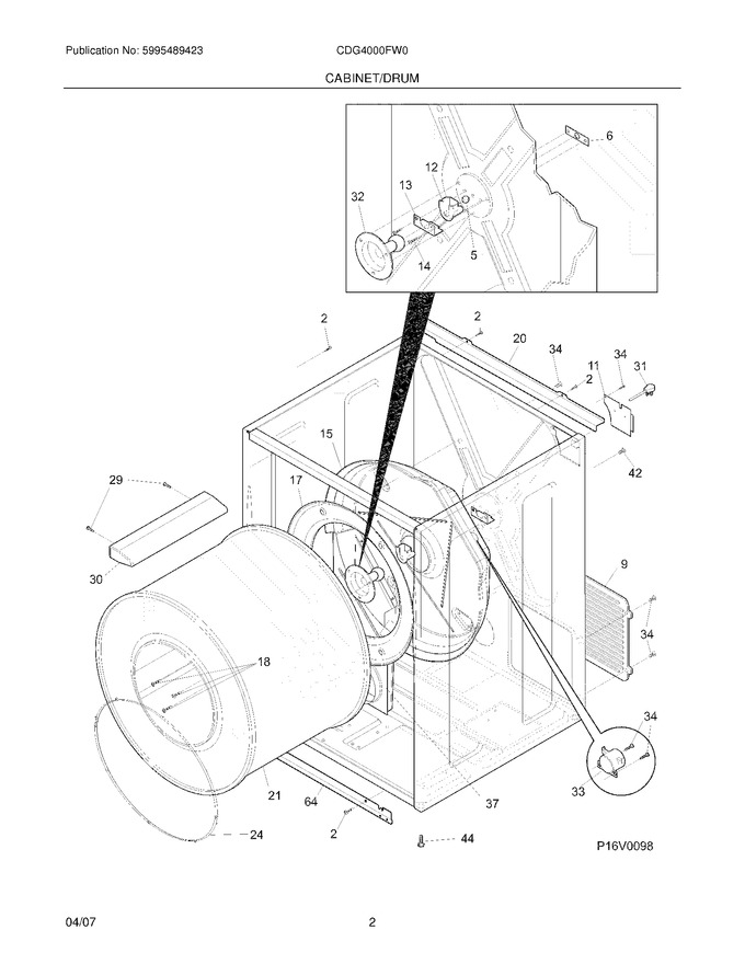 Diagram for CDG4000FW0