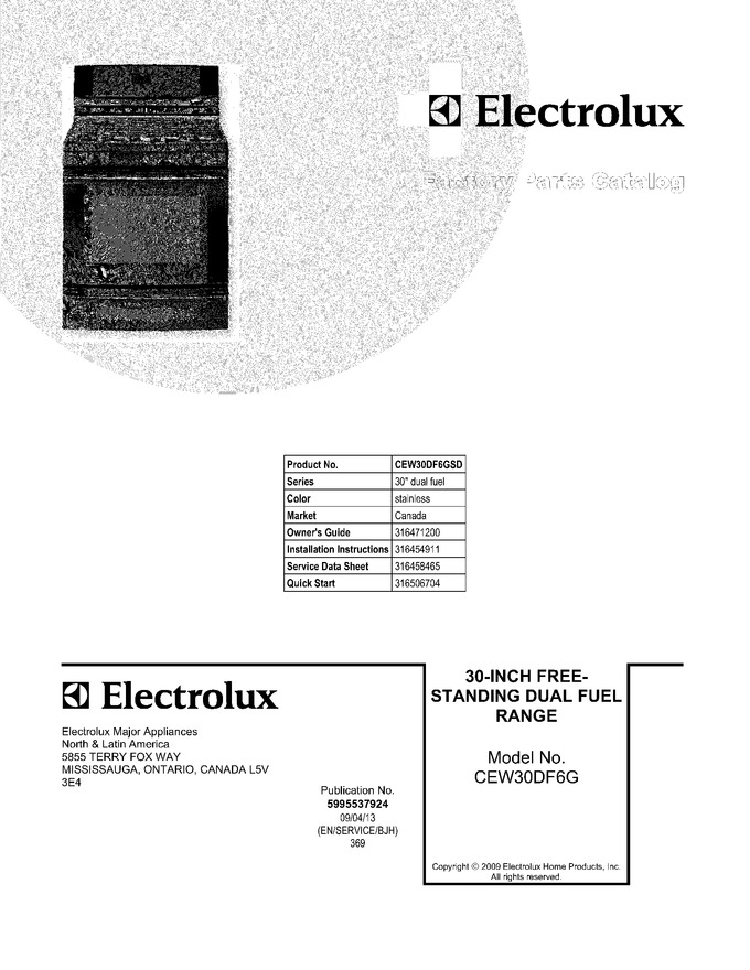 Diagram for CEW30DF6GSD