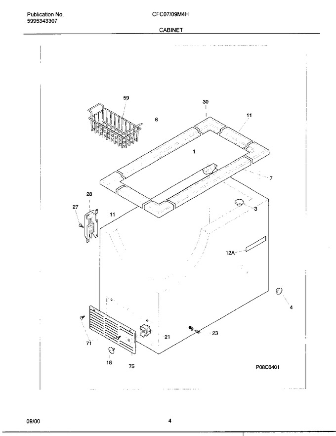 Diagram for CFC09M4HW0