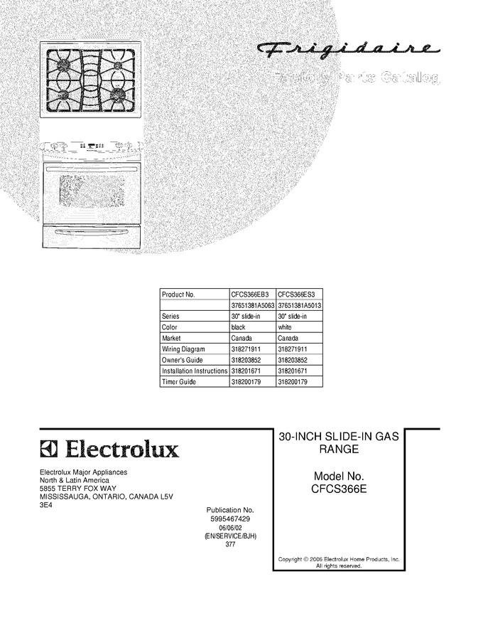 Diagram for CFCS366ES3