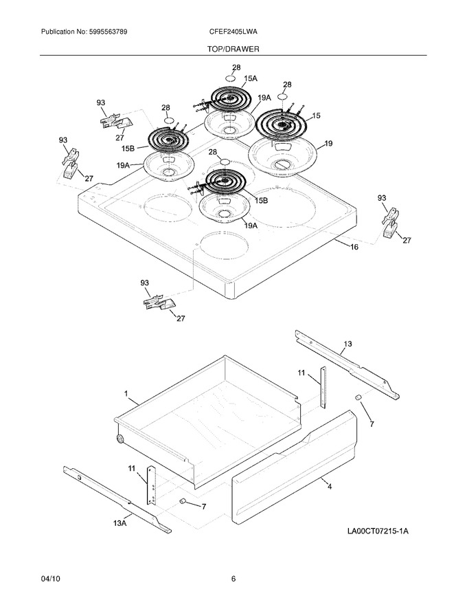 Diagram for CFEF2405LWA