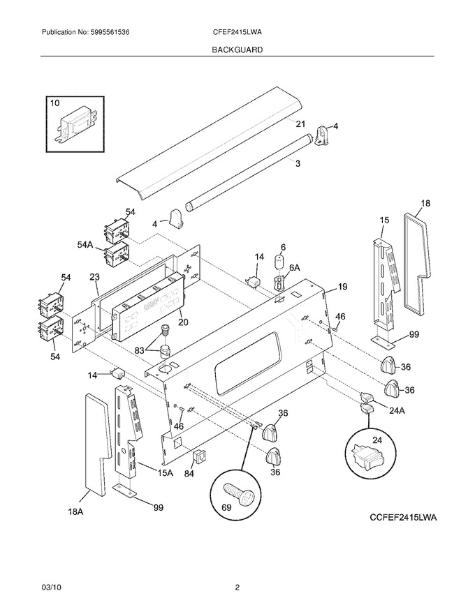 Diagram for CFEF2415LWA