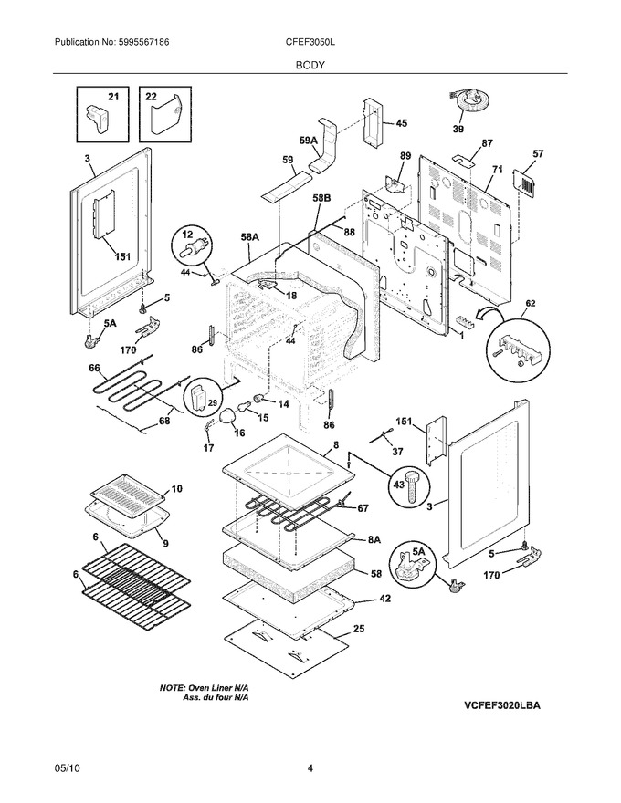 Diagram for CFEF3050LSA