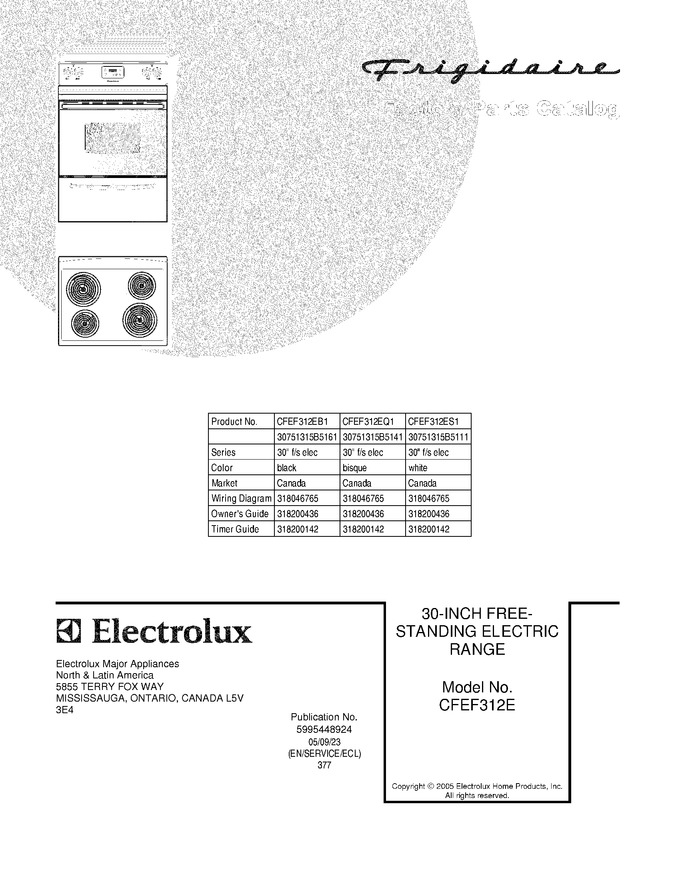 Diagram for CFEF312EB1