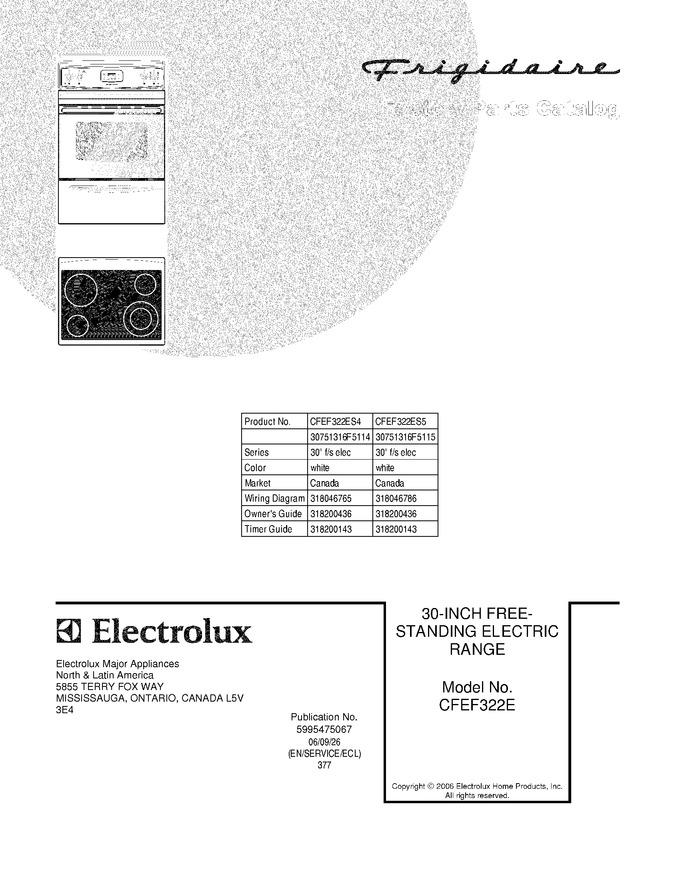 Diagram for CFEF322ES5