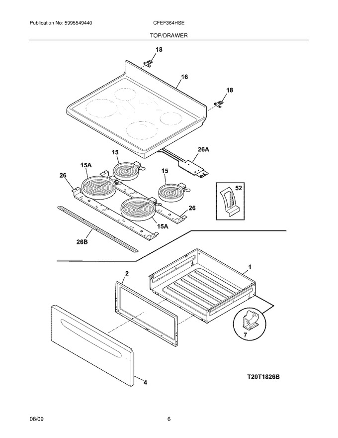 Diagram for CFEF364HSE