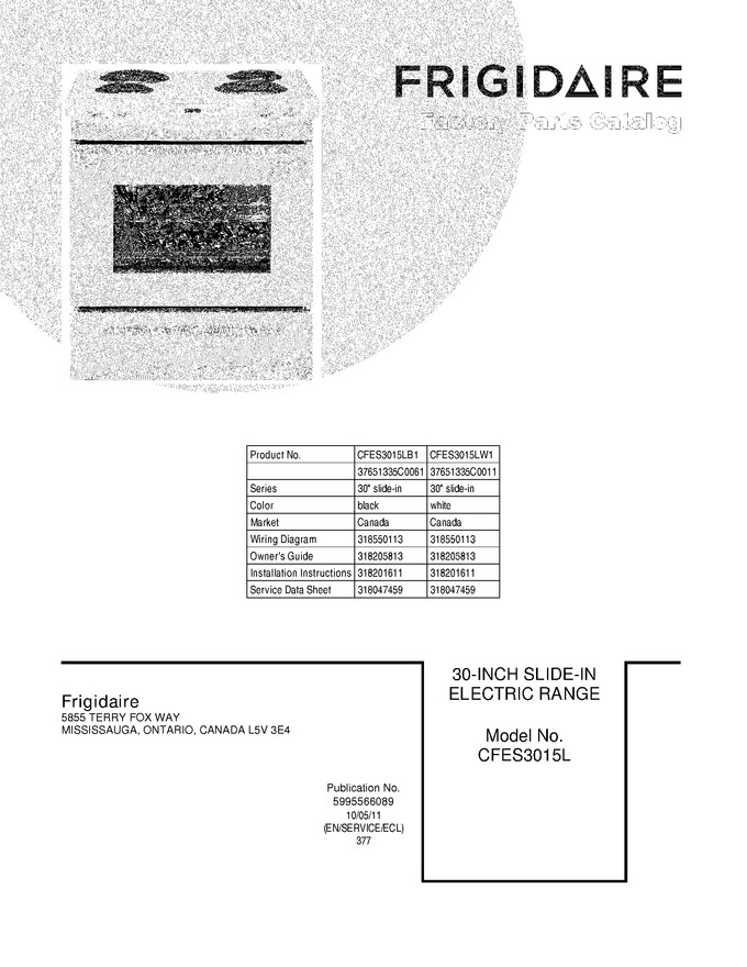 Diagram for CFES3015LB1