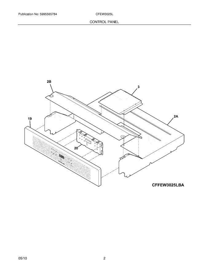 Diagram for CFEW3025LWA