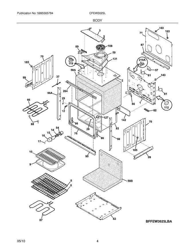 Diagram for CFEW3025LWA