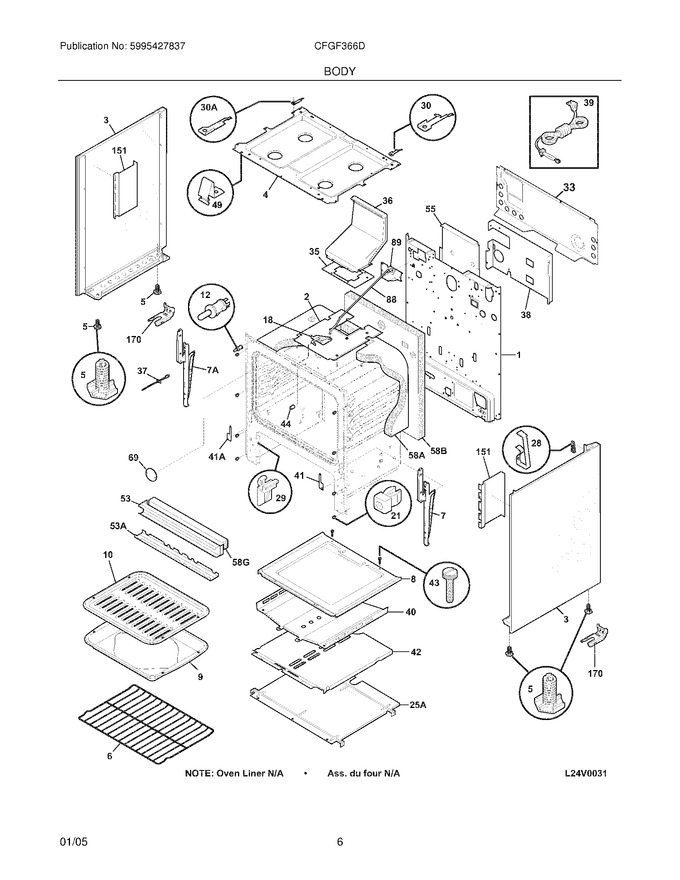 Diagram for CFGF366DSB