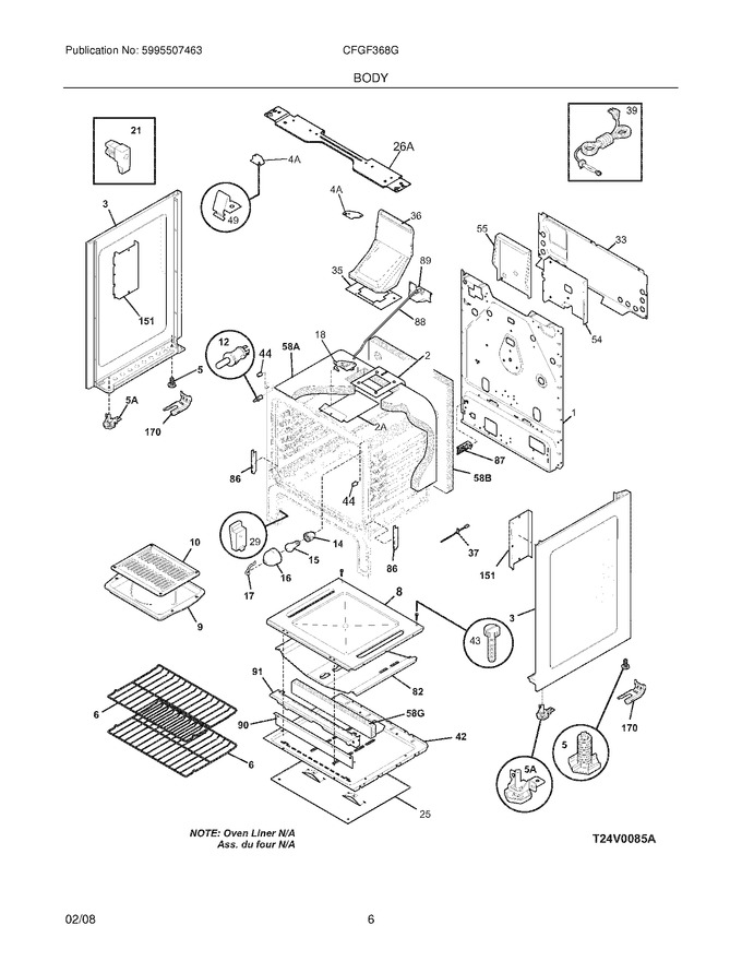 Diagram for CFGF368GSA