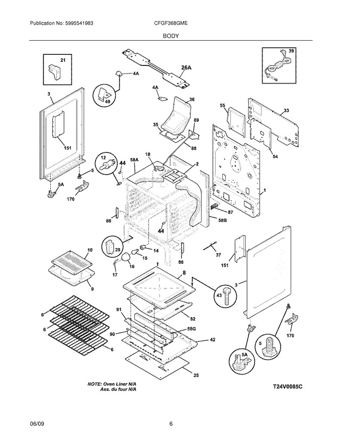 Diagram for CFGF368GME