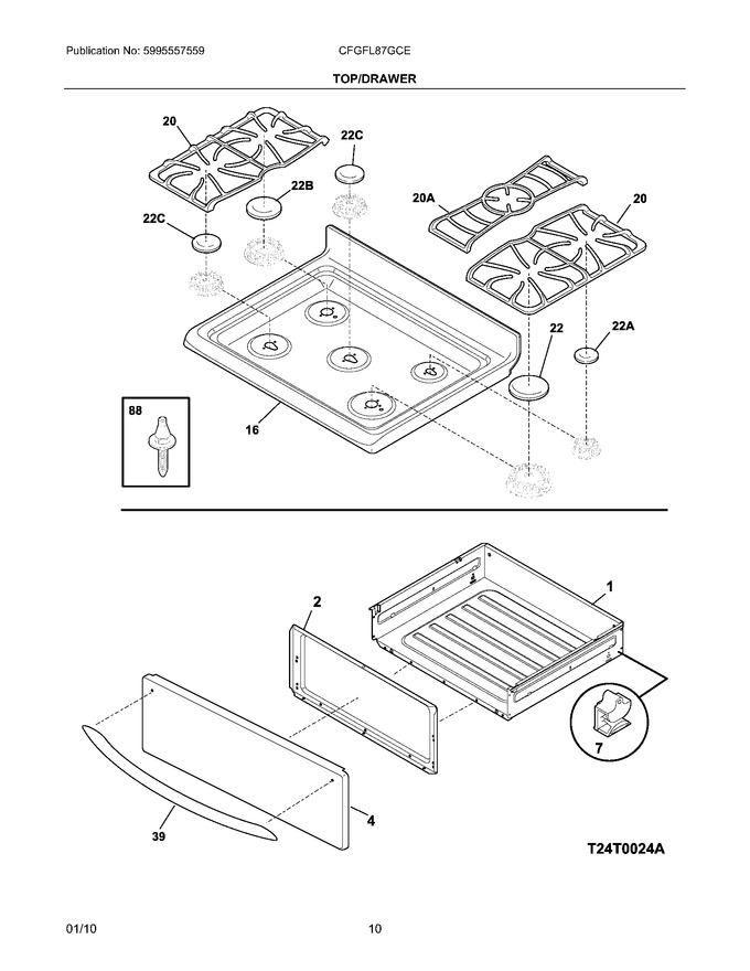 Diagram for CFGFL87GCE
