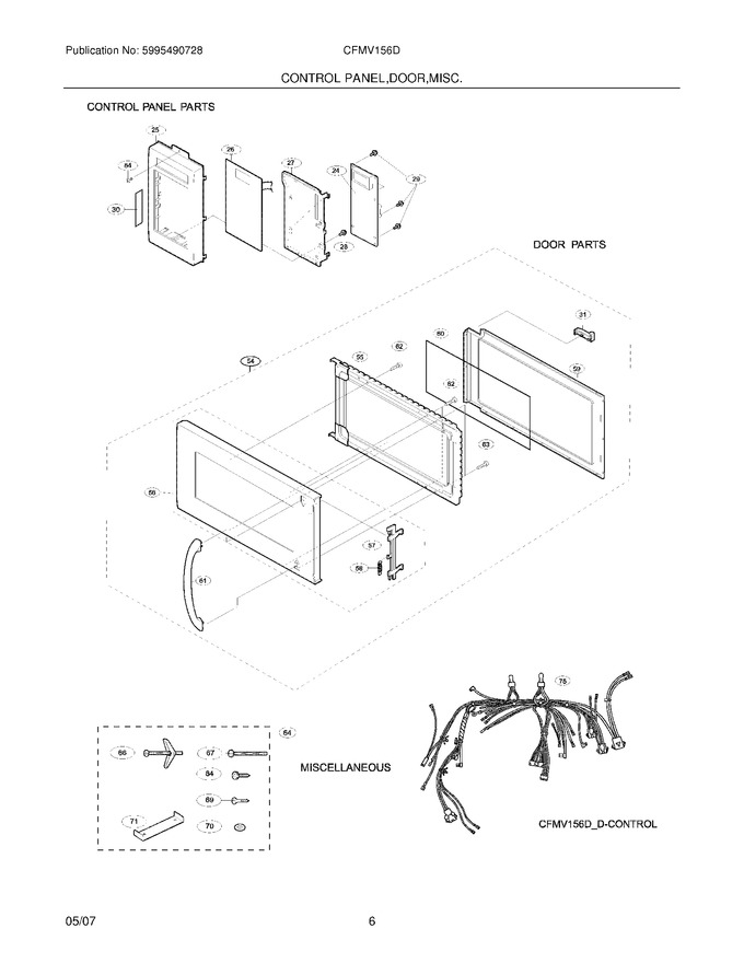Diagram for CFMV156DCE