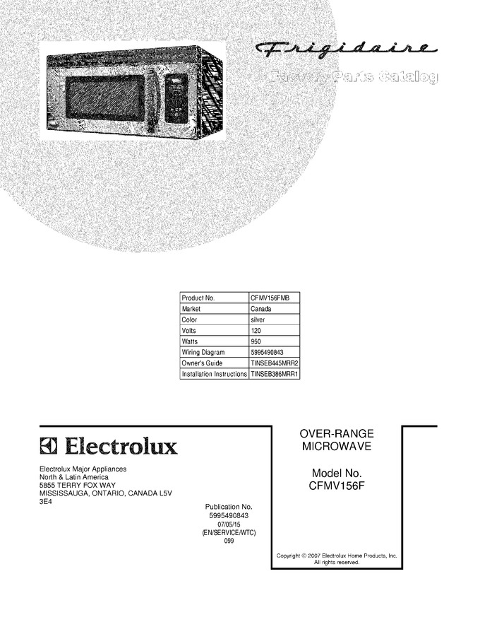 Diagram for CFMV156FMB