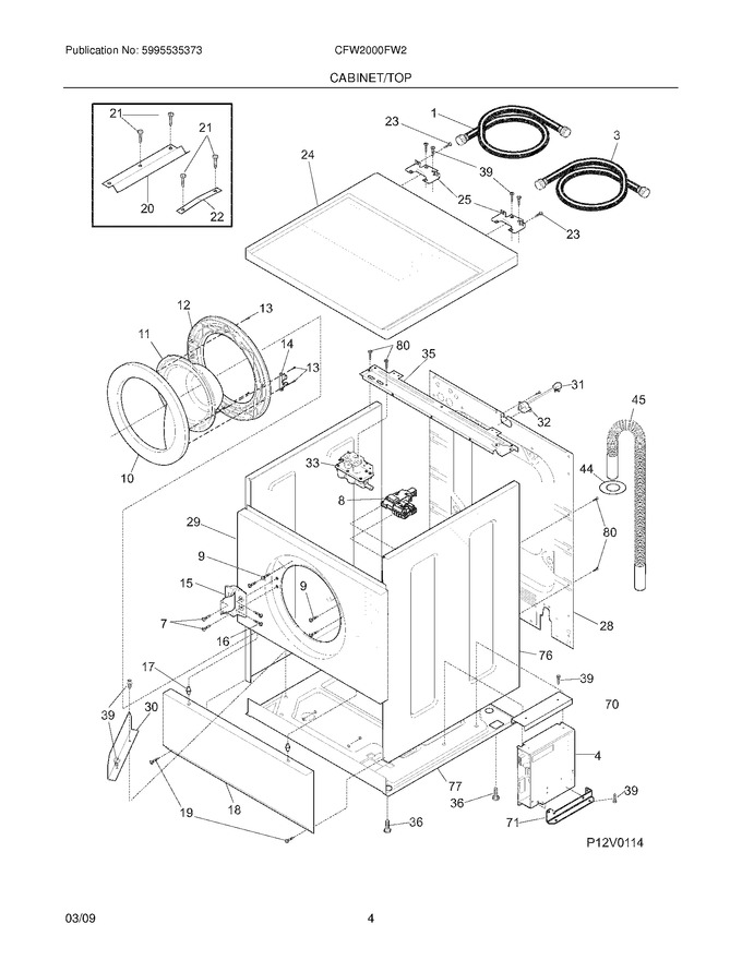 Diagram for CFW2000FW2