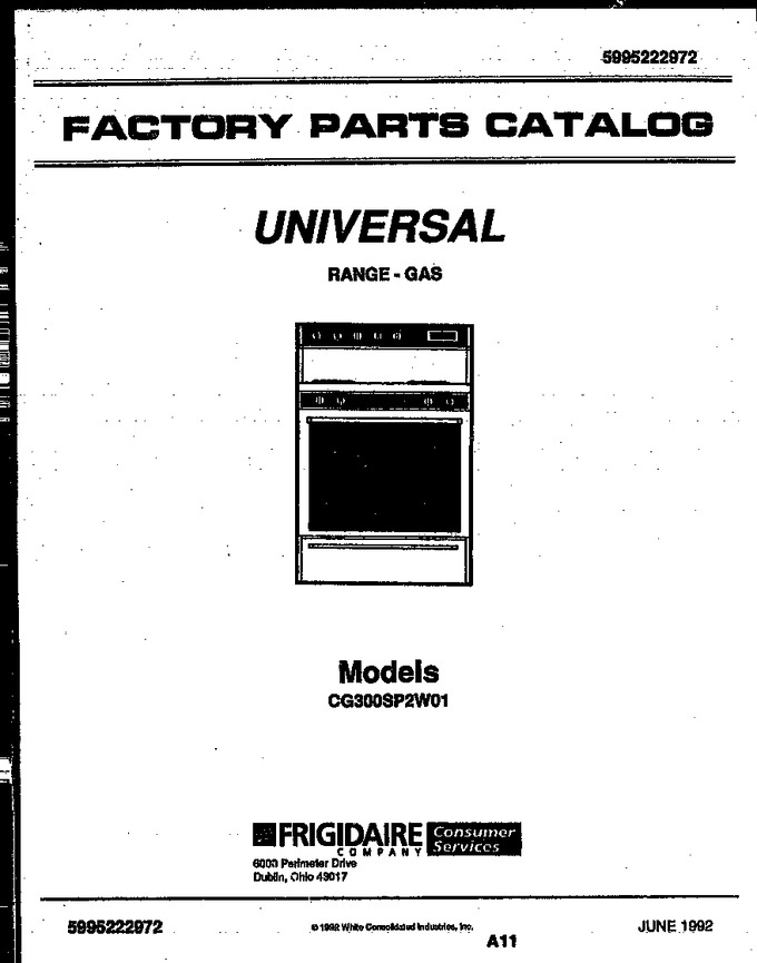 Diagram for CG300SP2WW01