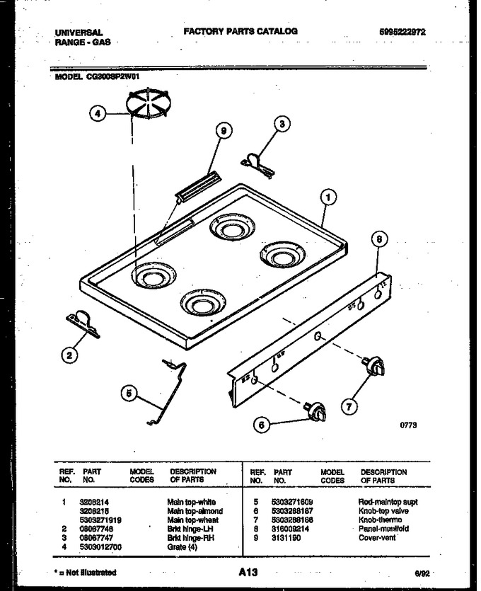 Diagram for CG300SP2WY01