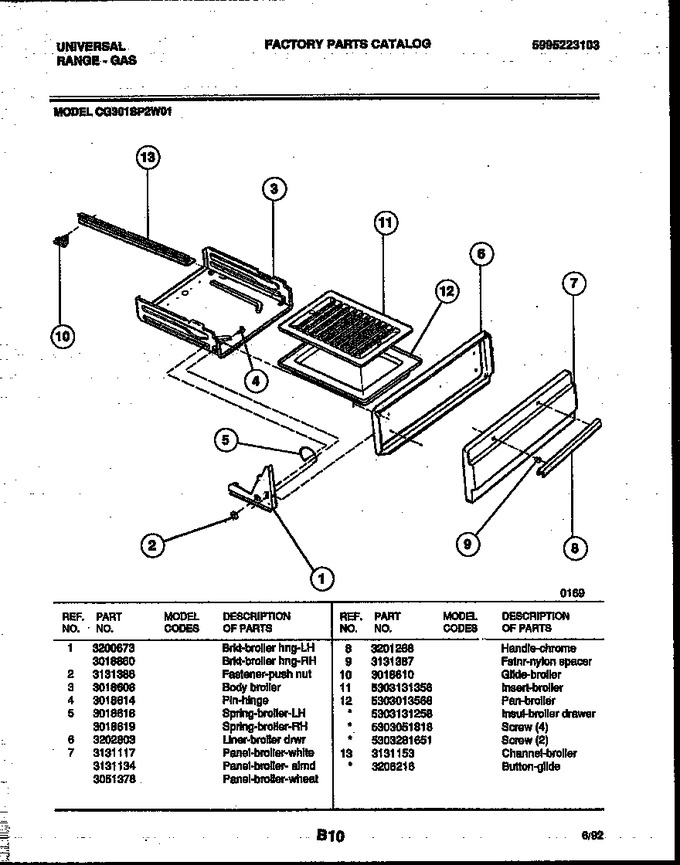 Diagram for CG301SP2WD01