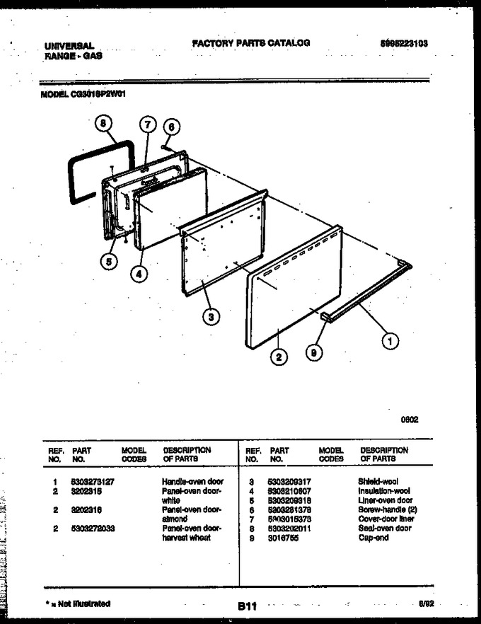 Diagram for CG301SP2WD01