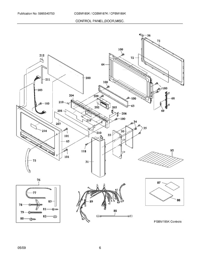 Diagram for CGBM185KWA