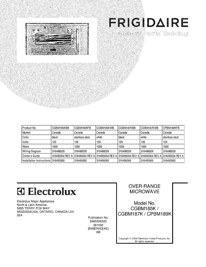Diagram for CGBM185KFB