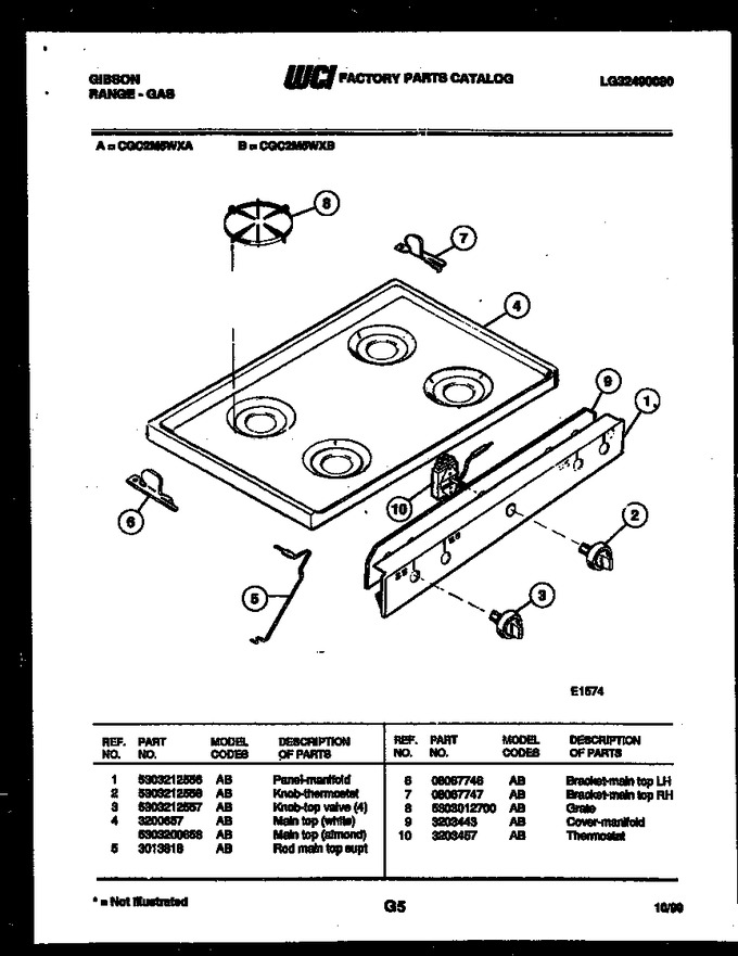 Diagram for CGC2M5WXB