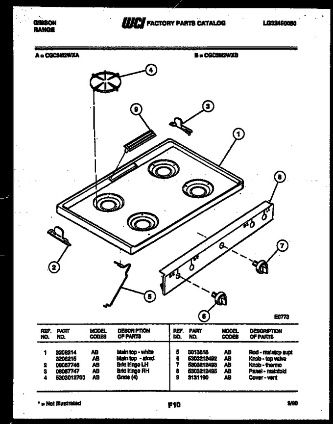 Diagram for CGC3M2WXB