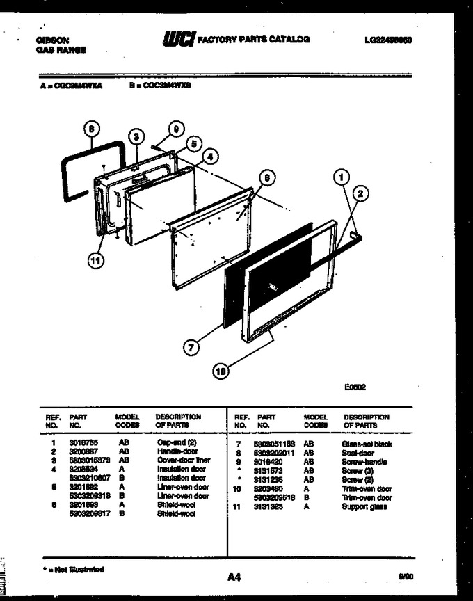 Diagram for CGC3M4WXA