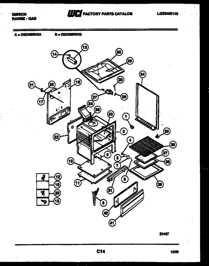 Diagram for CGC3S5WXA