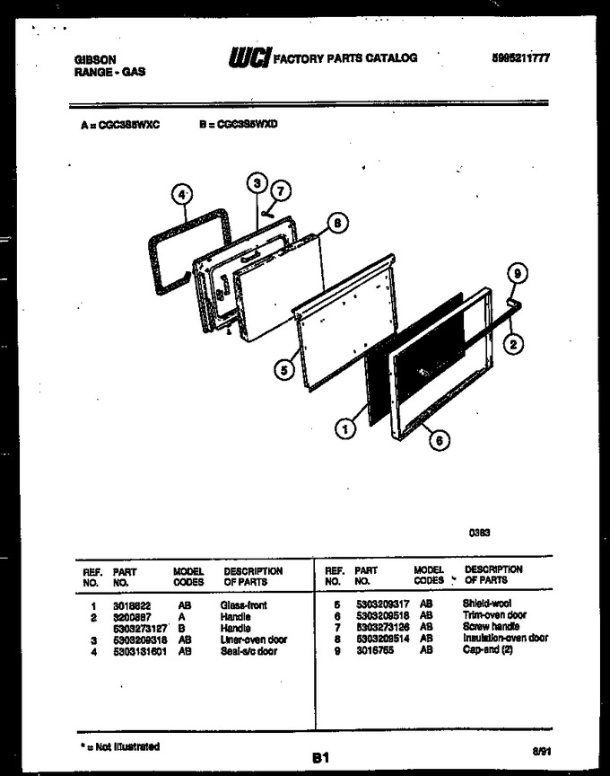 Diagram for CGC3S5WXD