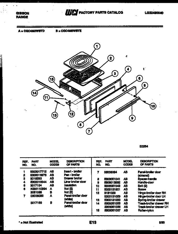 Diagram for CGC4M5WSTE