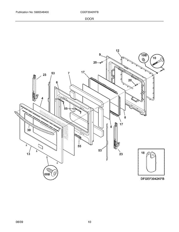 Diagram for CGEF3042KFB