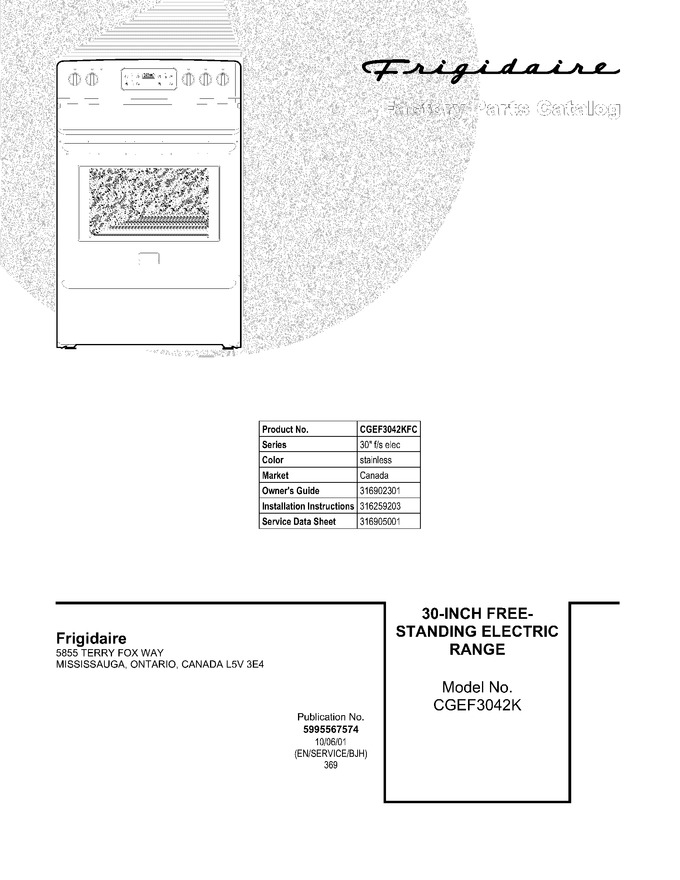 Diagram for CGEF3042KFC