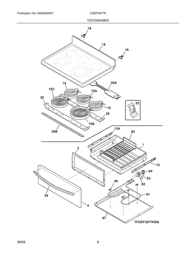 Diagram for CGEF3077KBB