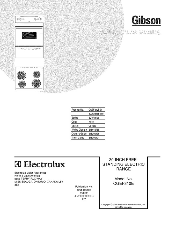 Diagram for CGEF310ES1