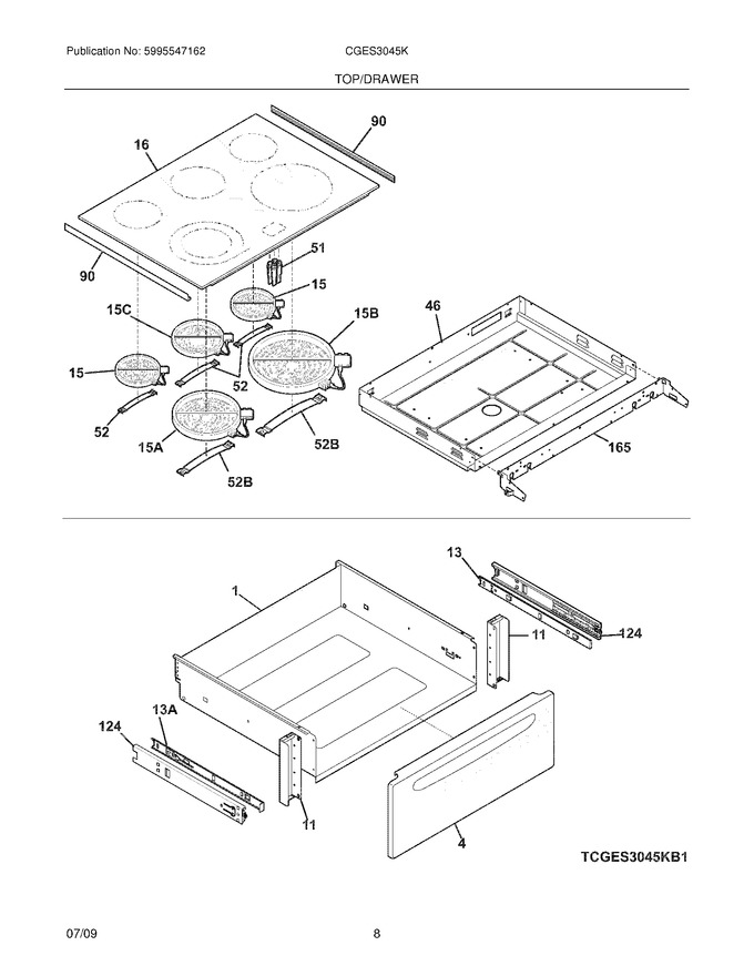 Diagram for CGES3045KW1