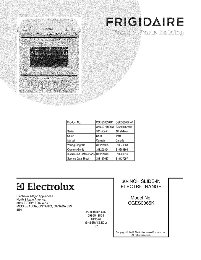 Diagram for CGES3065KW1