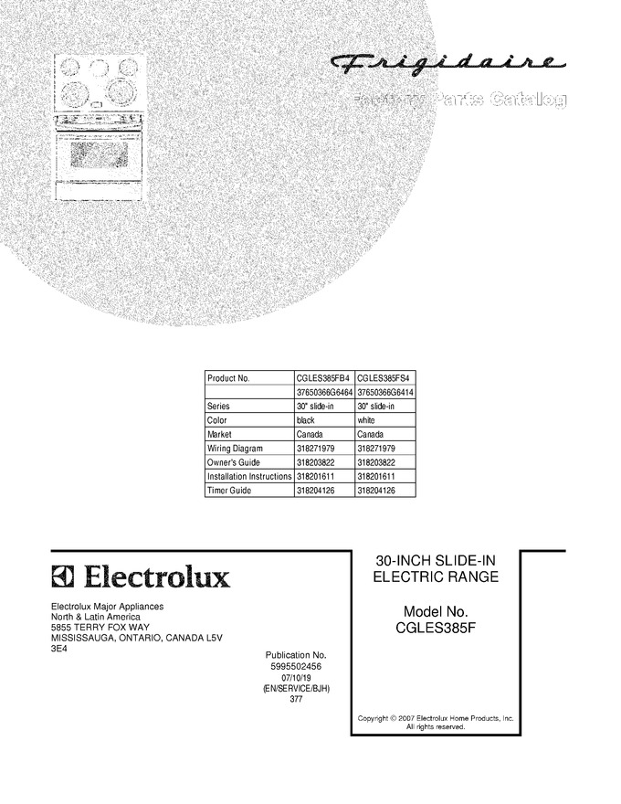 Diagram for CGLES385FS4