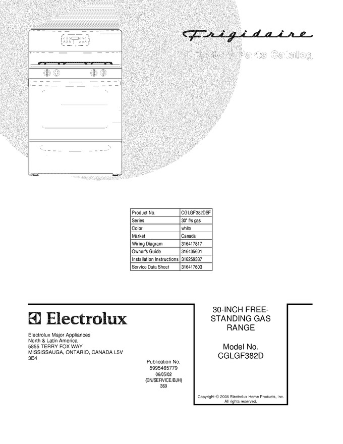 Diagram for CGLGF382DSF