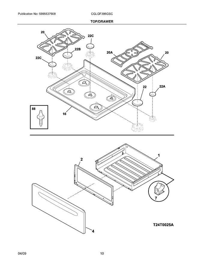 Diagram for CGLGF386GSC