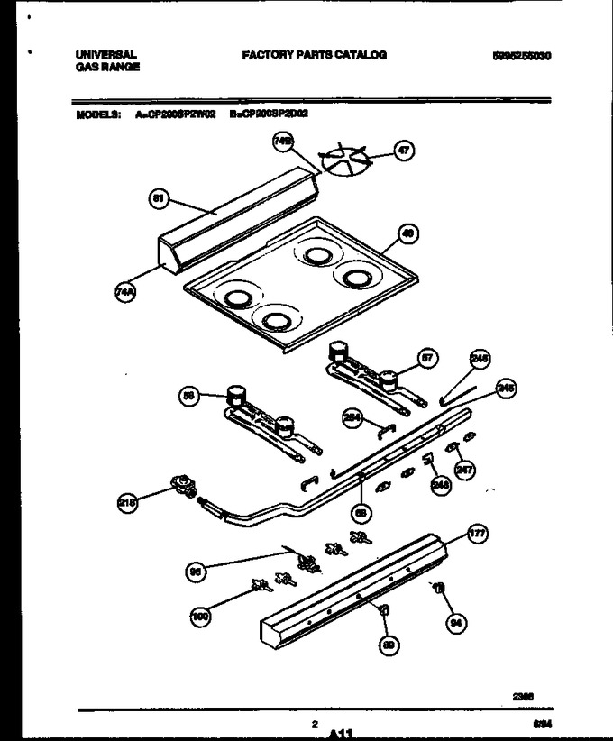 Diagram for CP200SP2W2