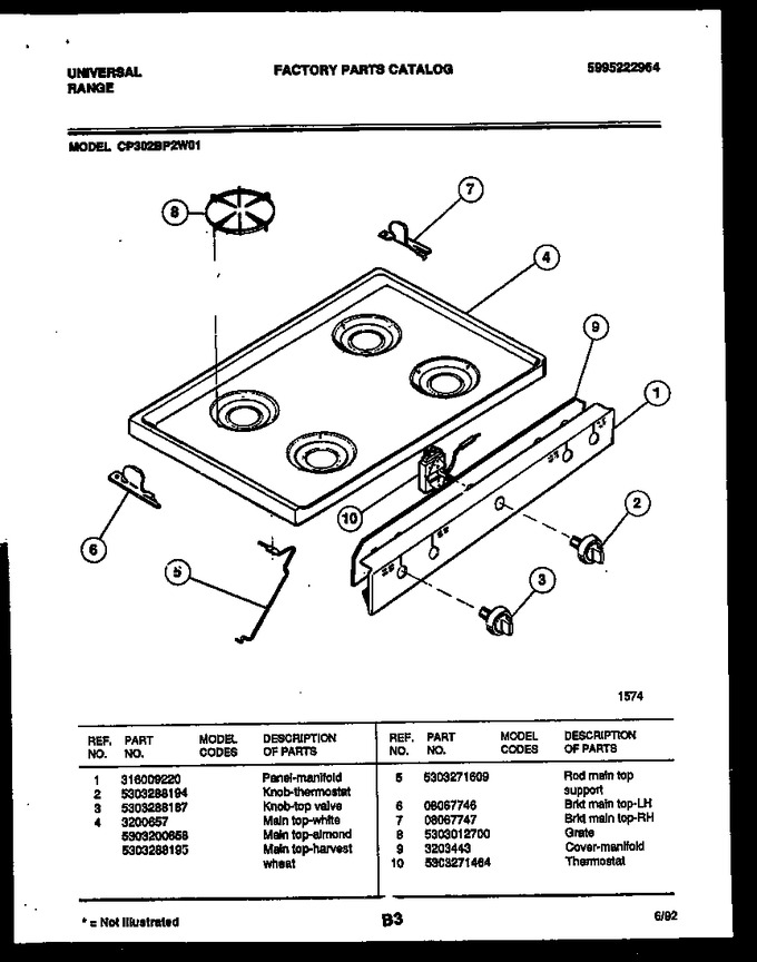 Diagram for CP302BP2D1