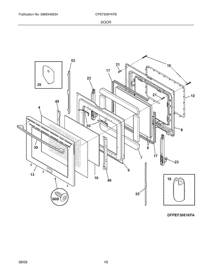 Diagram for CPEF3081KFB