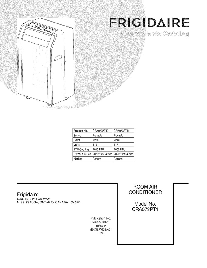 Diagram for CRA073PT10