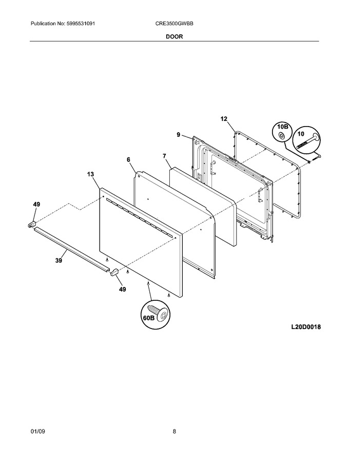 Diagram for CRE3500GWBB