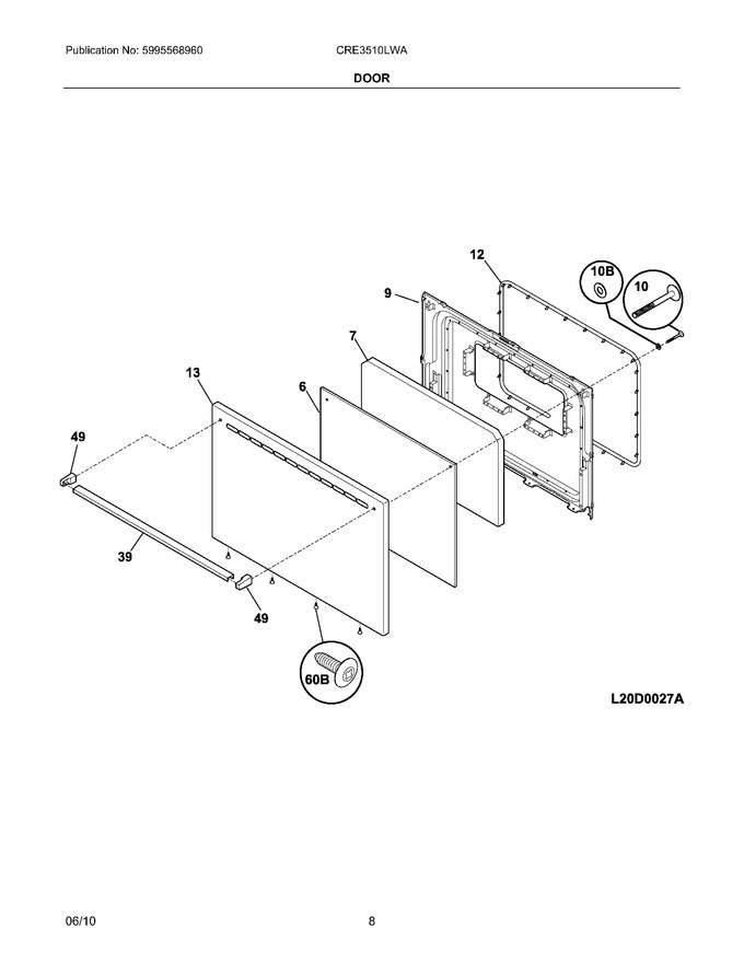 Diagram for CRE3510LWA