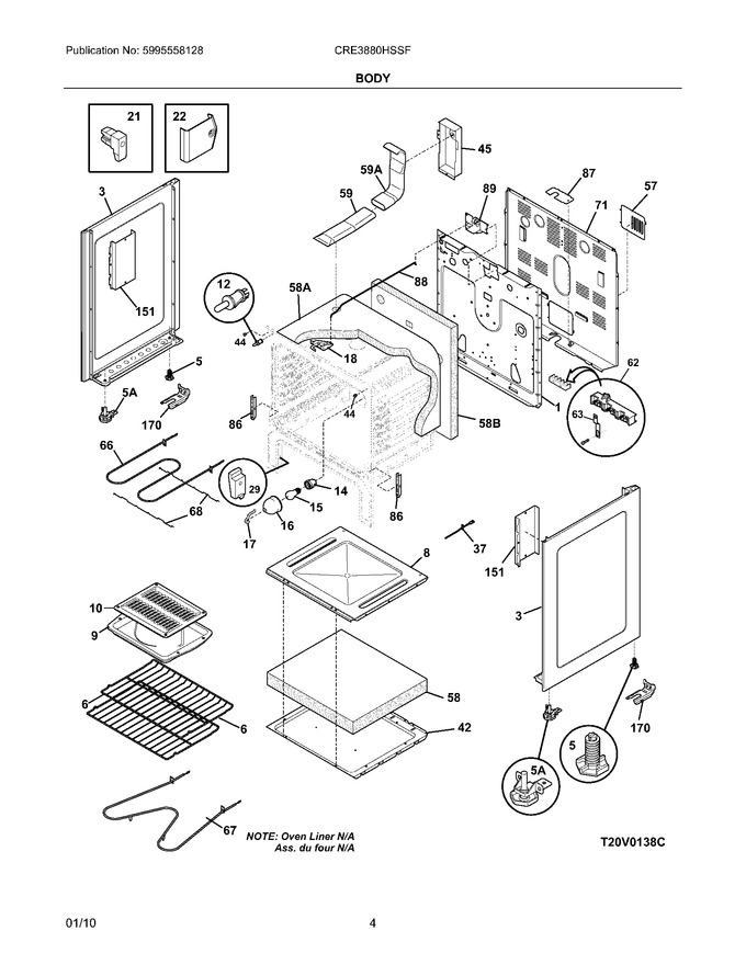 Diagram for CRE3880HSSF