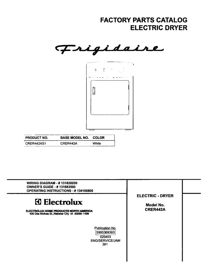 Diagram for CRER442AS1